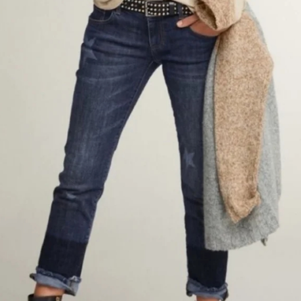 Cabi Almost Famous Slim Boyfriend Jean in Celebrity Wash